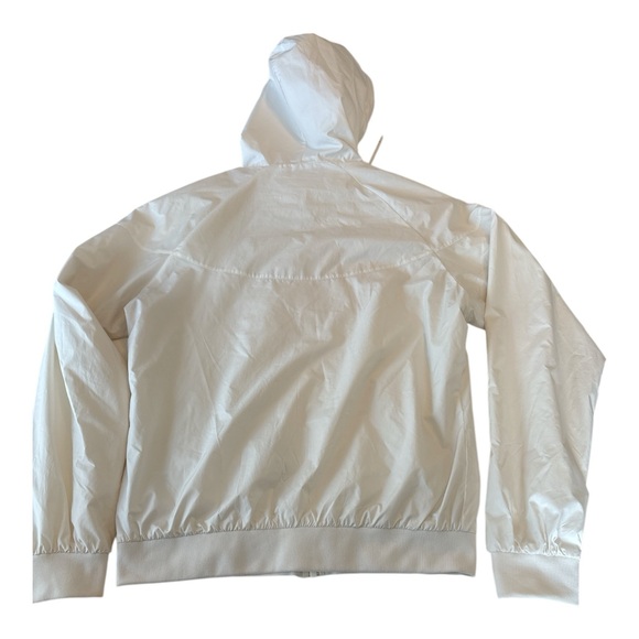 Nike Cream Hooded Windbreaker Jacket with Black Logo - Picture 7 of 7